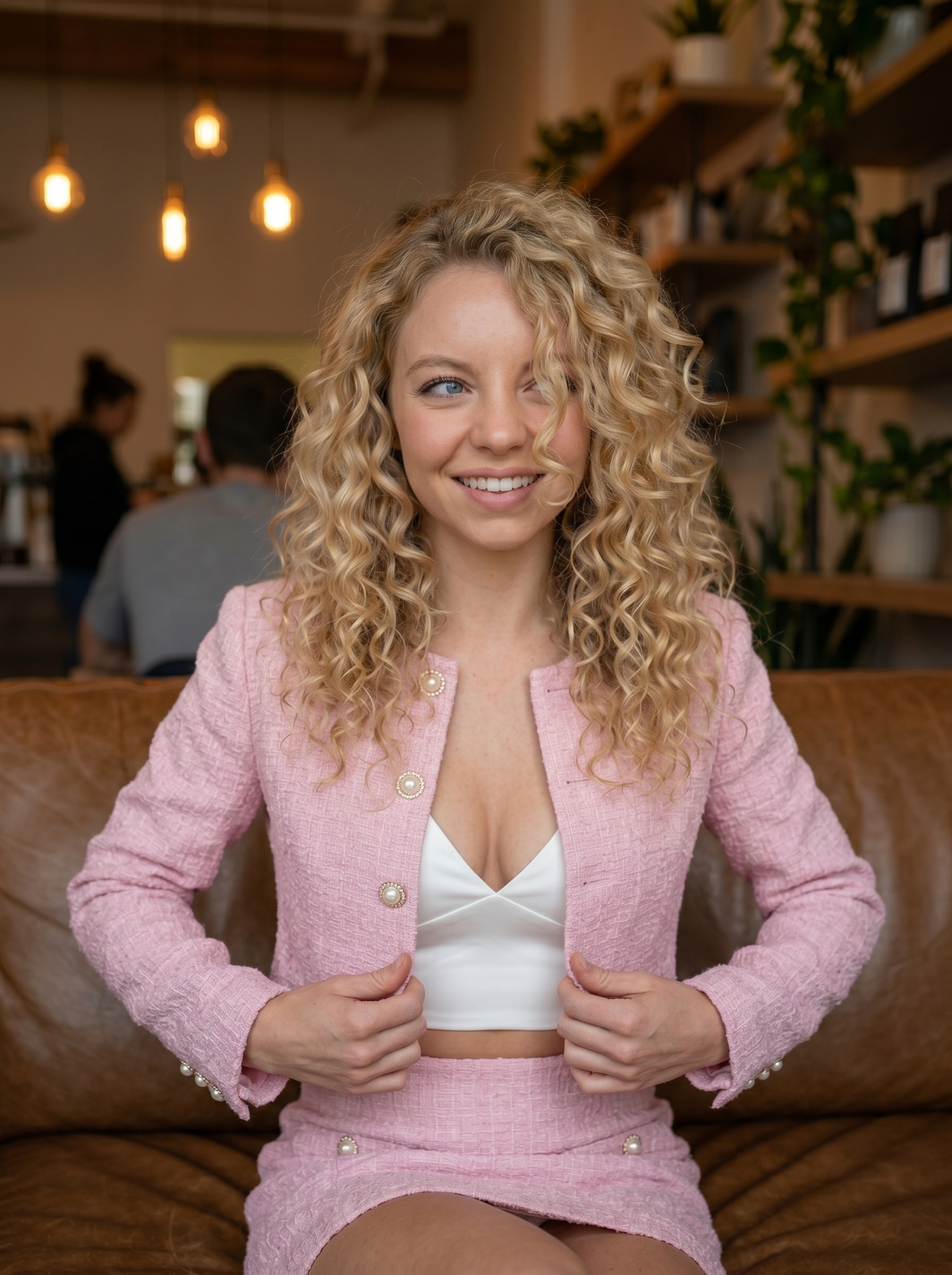 Pretty in Pink: A London Cafe Vibe - Block 7