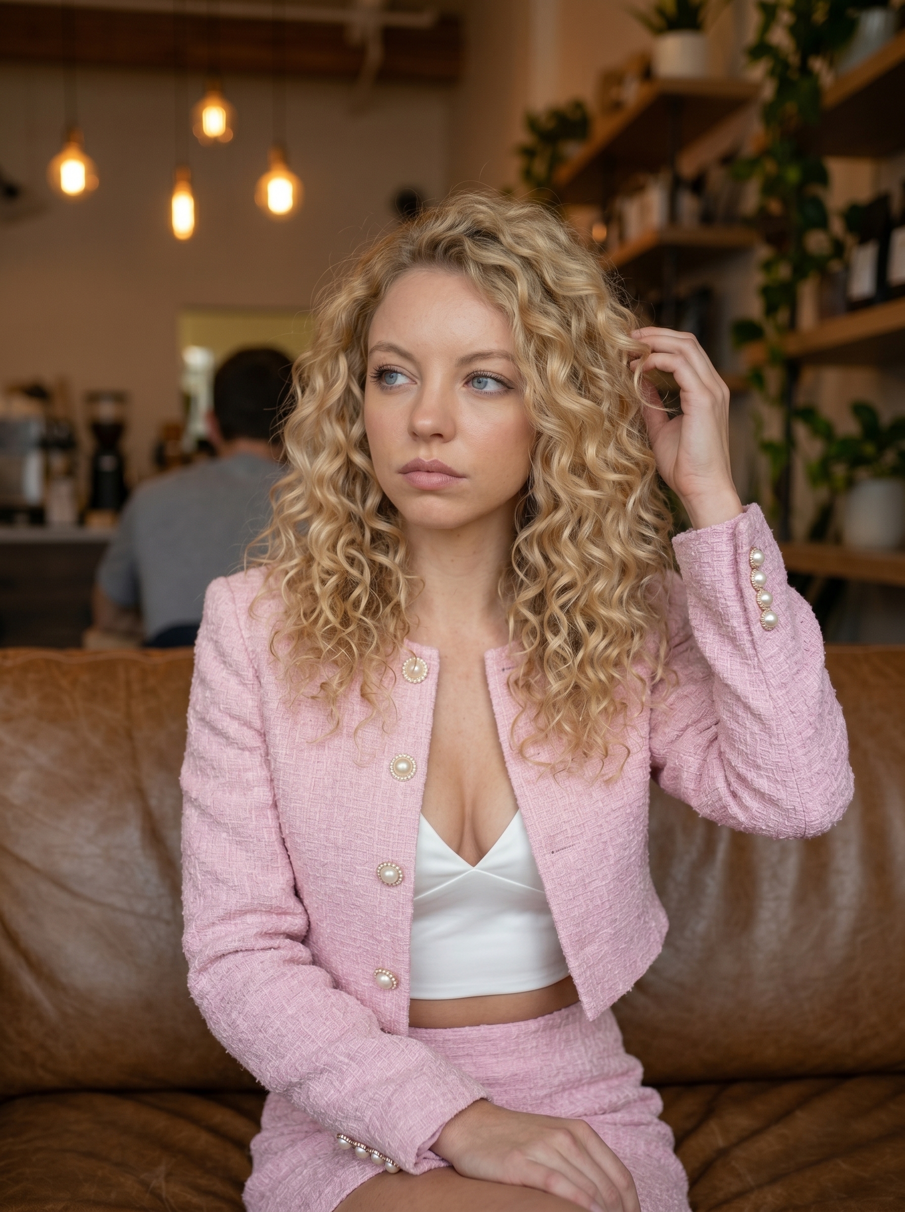 Pretty in Pink: A London Cafe Vibe - Block 3