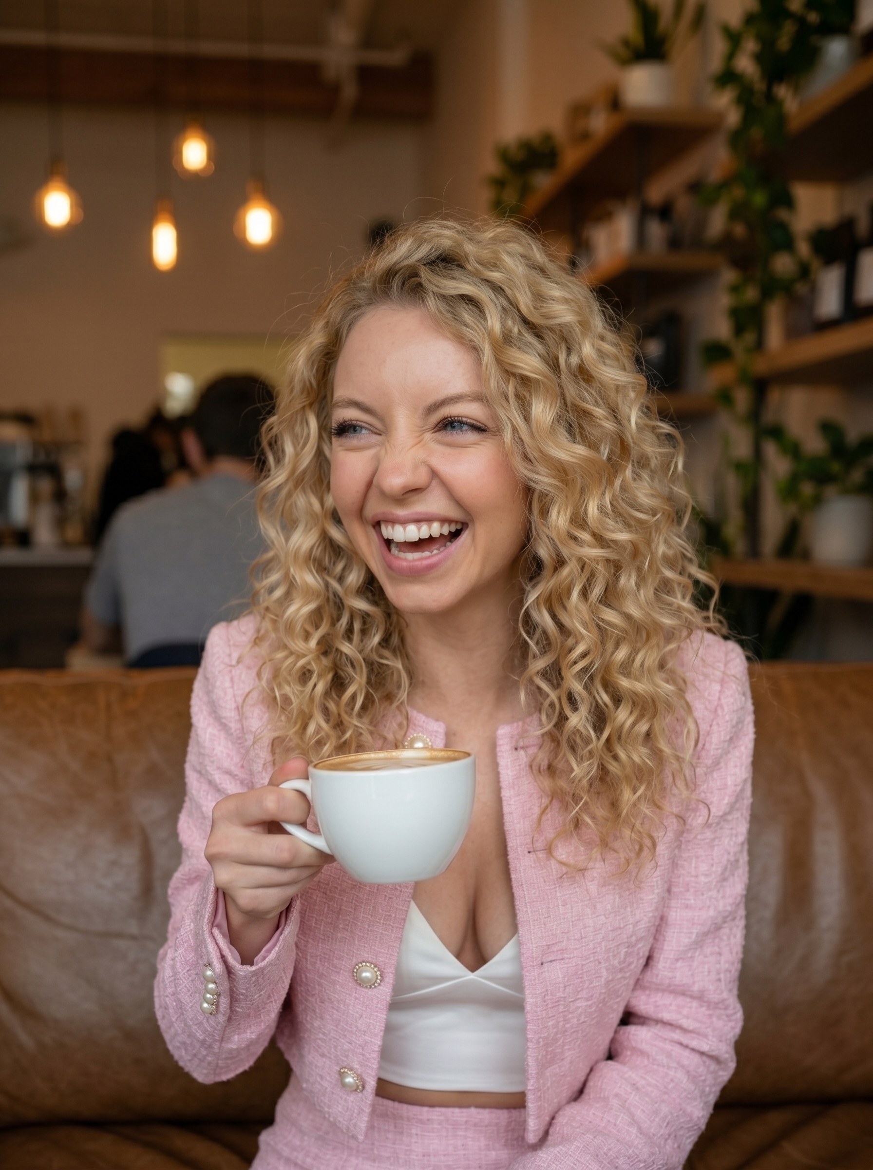 Pretty in Pink: A London Cafe Vibe